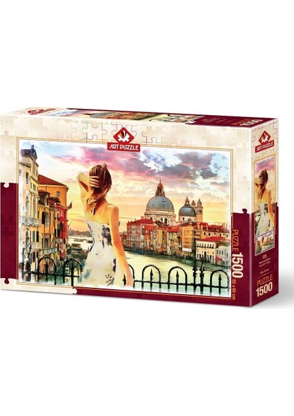5381/ART Art Puzzle, Venedik'e Bakış 1500 Parça Puzzle