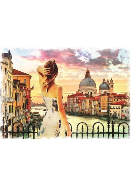 5381/ART Art Puzzle, Venedik'e Bakış 1500 Parça Puzzle