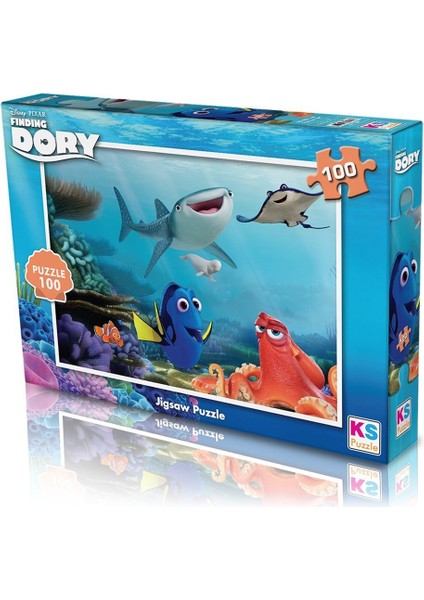 DR714 Ks Finding Dory / 100 Parça Puzzle