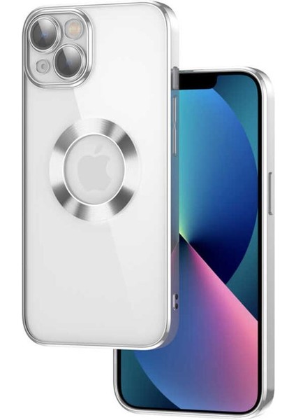 iPhone 13 Kılıf Köşeleri Renkli Şeffaf Kamera Korumalı Silikon Luxury Kapak