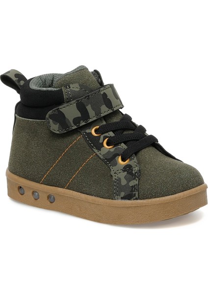 522238.P2PR Haki Erkek Çocuk High Sneaker