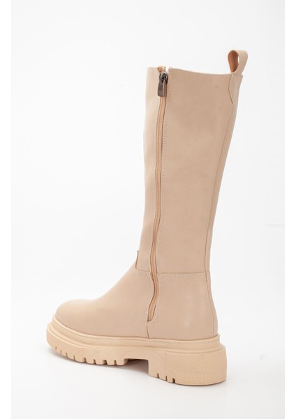Leroy Kadın Çizme Nude Cilt indirimleri