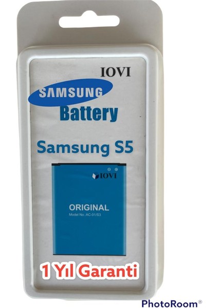 Samsung Galaxy S5 Batarya - EB-BG900BBEGWW Yüksek Performans