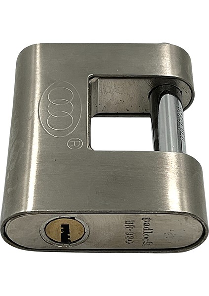 Padlock Asma Kilit Çelik Takviyeli Yatay Krom 65 mm indirimleri