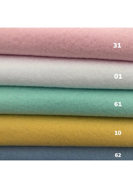 Ince Yumuşak Keçe 100*50 cm 5 Farklı Renk