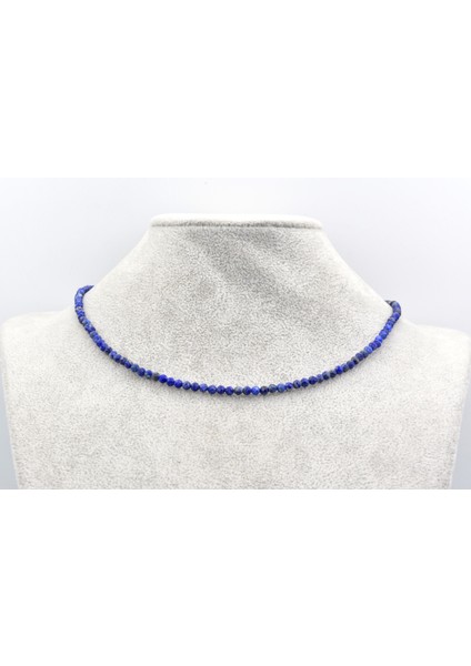 Faset Kesim Doğal Lapis Lazuli Kolye fırsatları