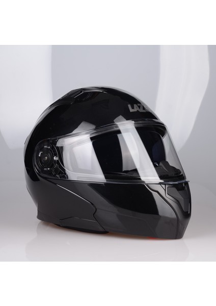 Golden Çene Açılır Kask Parlak Siyah