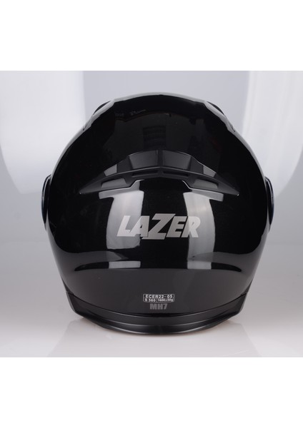 Golden Çene Açılır Kask Parlak Siyah