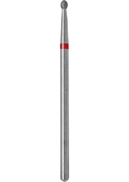 Elmas Tırnak Manikür Freze Uçları Top Kırımızı 0.18 mm