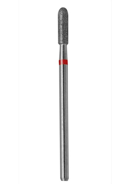 Elmas Tırnak Manikür Freze Uçları Mikrofon Kırmızı 0.28 mm
