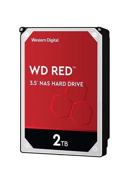 3.5 Red 2tb 5400RPM 256MB Sata3 Nas HDD WD20EFAX (7/24)