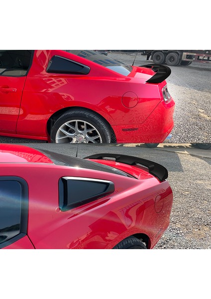 Ford Mustang 2008-2014 Yan Cam Gölgelik Seti / Louver