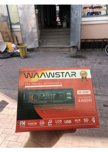 Waawstar   WS32BT   Oto Typ 60X4 Çıkışçift Usbt