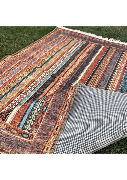 Şal 10630 Fırsat Etnik Desenli Modern Kilim