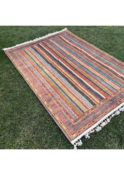 Şal 10630 Fırsat Etnik Desenli Modern Kilim