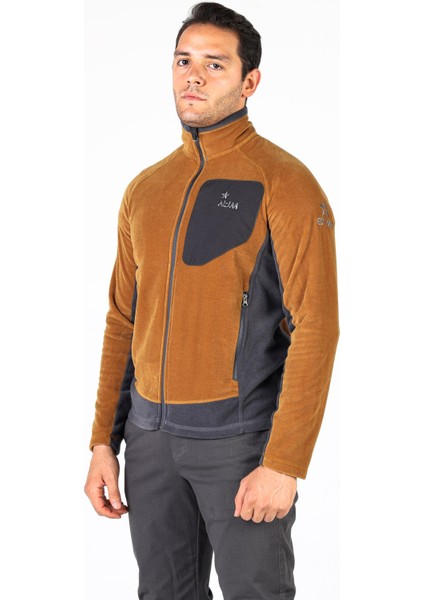 Erkek Polar Bordo Hırka Mont Tam Fermuar Gizli Cep Sweatshirt Slim Feet modelleri