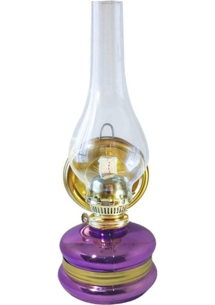 Nostaljik Gaz Lambası Fitilli Renkli Gaz Lambası Aydınlatma Lambası Işıldak