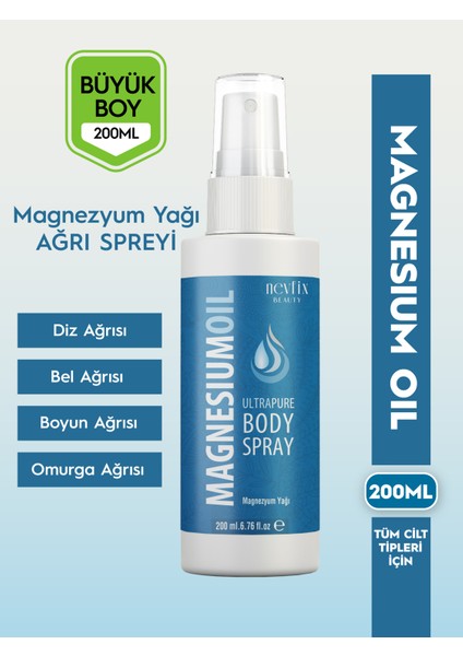 Beauty Magnesium Oil (Magnezyum Yağ) 200 ml