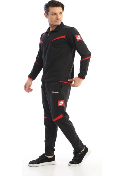 Eşofman Takımı, Lotto Suit Team Ant Pl Black/red, N8162 fiyatları