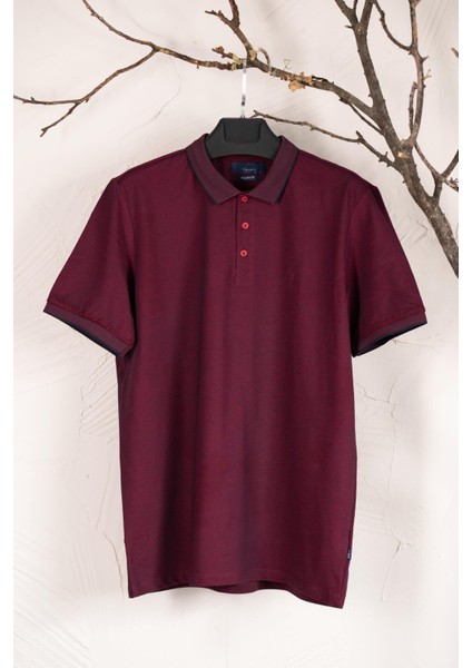 Polo Yaka Büyük Beden Suprem Penye Erkek T-Shirt