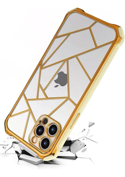 iPhone 13 Pro Kılıf Lazer Prizma Kamera Korumalı Kapak