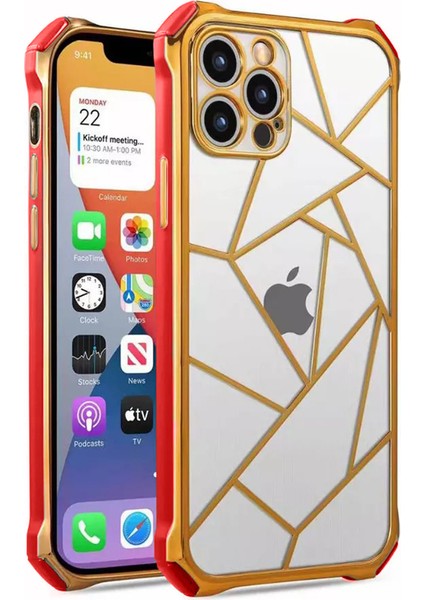 iPhone 11 Pro Max Kılıf Lazer Prizma Kamera Korumalı Kapak