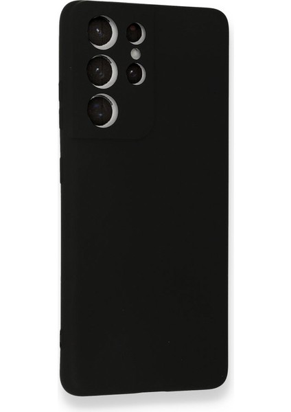 Samsung Galaxy S21 Ultra Kılıf Kamera Korumalı Lansman Silikon Kapak