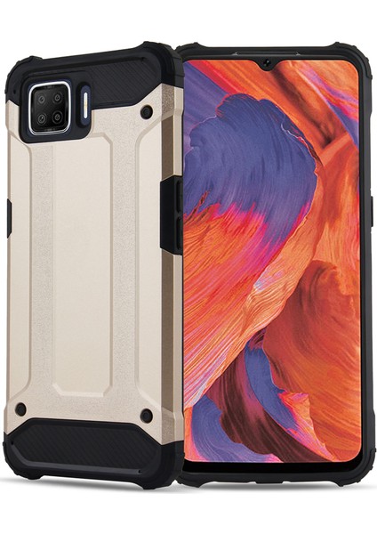 Oppo A73 Zırh Tank Tam Koruma Arka Kapak