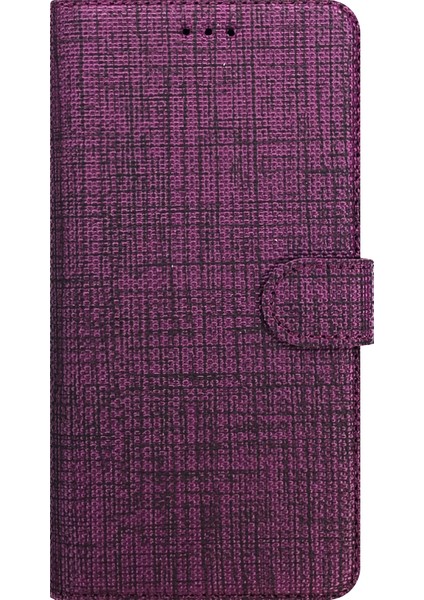 A03S Kılıf Fitcase Fabric Kapaklı Cüzdanlı