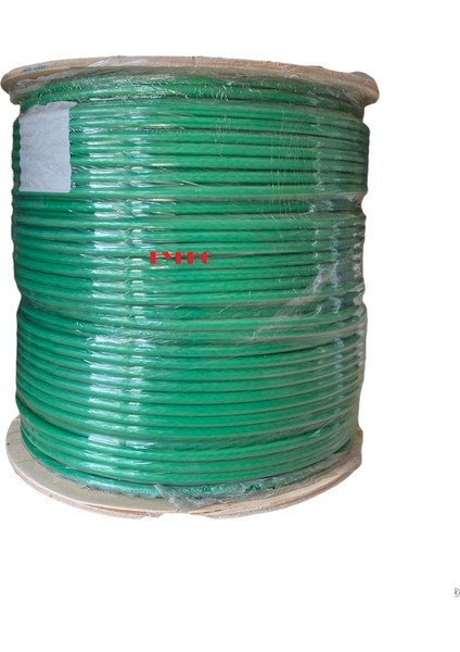 70 Metre Yeşil Anten Kablosu Rg 6 U6 64 Telli Hazır Dış Ortam Özel
