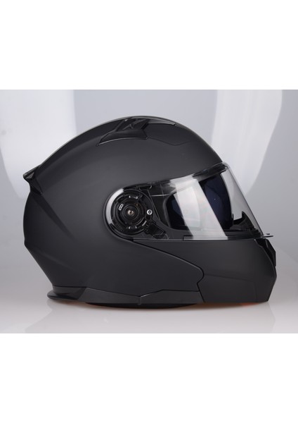 Golden Çene Açılır Kask Mat Siyah
