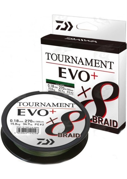 Tournament 8b Evo+ Dark Green 135M Ip Misina