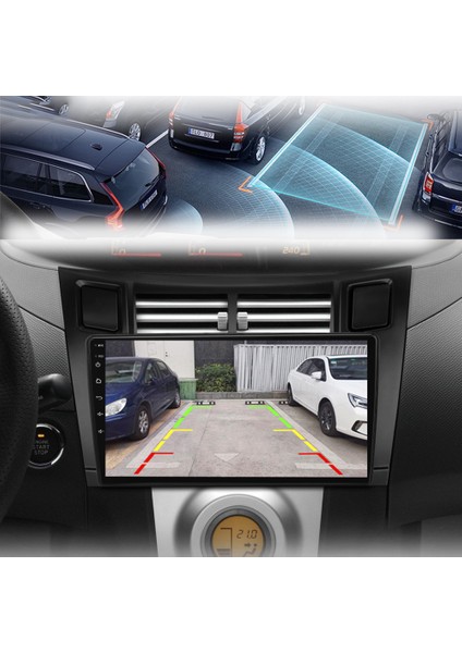 Toyota Yaris 2005-2012 Android Multimedya 9 Inc Hd IPS Ekran 2GB/32GB Kamera Hediyeli