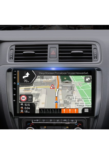 Volkswagen Jetta Multimedya 10 Inc Hd IPS Ekran 2GB/32GB Android 12 Sürüm Park Kamerası Hediyeli
