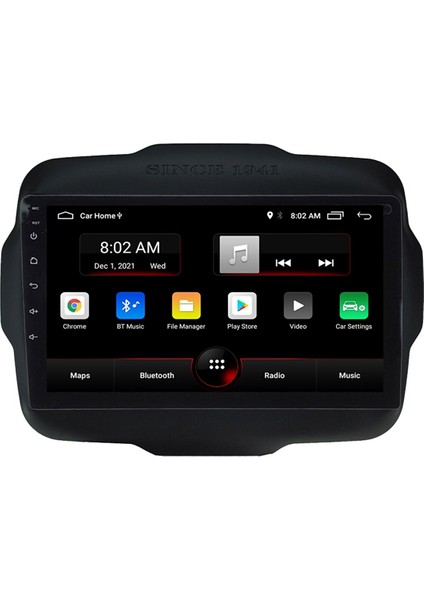 Jeep Renegade Android Multimedya 2016-2020 9 Inc Hd IPS Ekran 2GB/32GB Kamera Hediyeli