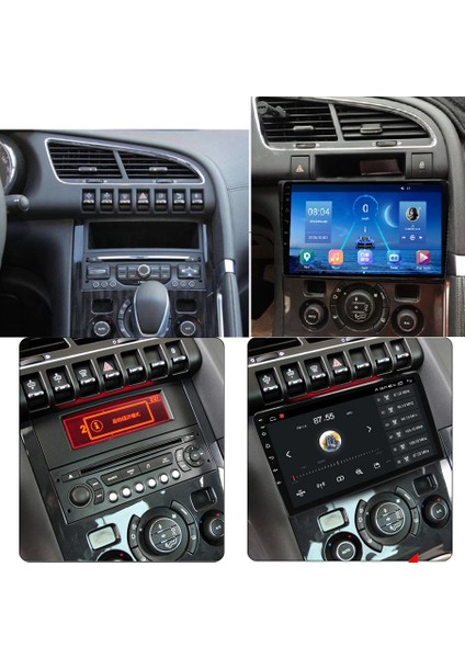 Peugeot 3008-5008 Android Multimedya 2009-2016 9 Inc Hd IPS Ekran 2GB/32GB Kamera Hediyeli modelleri