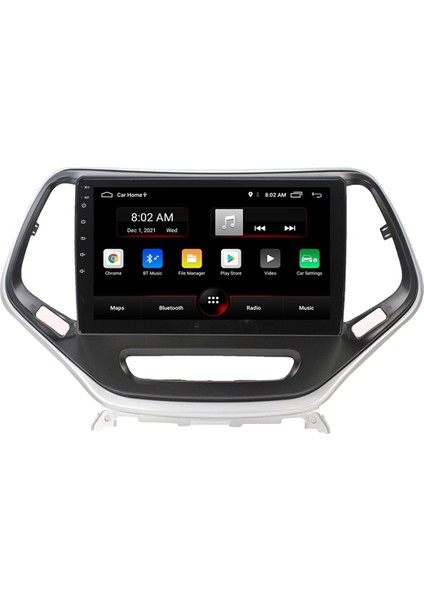 Jeep Cherokee 2014-2018 Android Multimedya 9 Inc Hd IPS Ekran 2GB/32GB Kamera Hediyeli