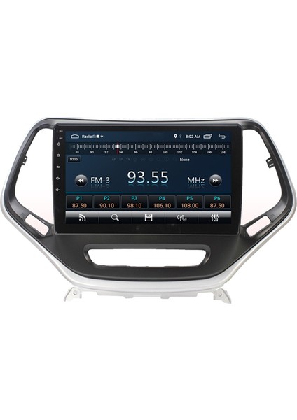 Jeep Cherokee 2014-2018 Android Multimedya 9 Inc Hd IPS Ekran 2GB/32GB Kamera Hediyeli
