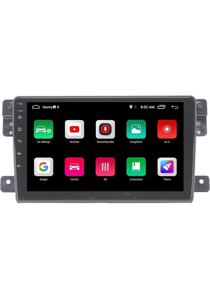 Suziki Grand Vitara 2005-2014 Android Multimedya 9 Inc Hd IPS Ekran 2GB/32GB Kamera Hediyeli