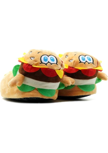 Burger Unisex Hayvanli Panduf (36-43)  22K T-Burger U