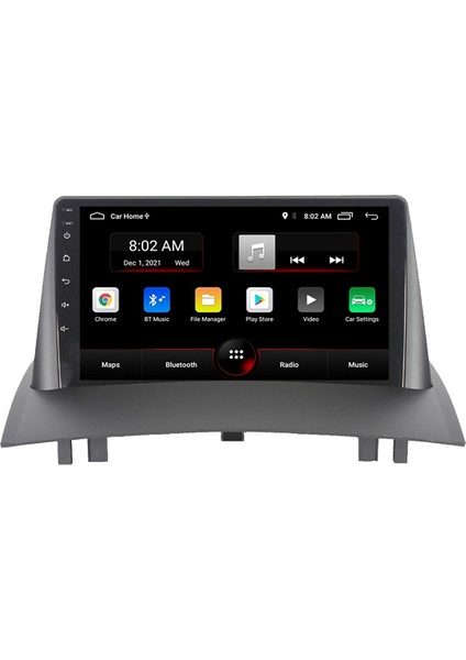 Renault Megane 2 Android Multimedya 9 Inc Hd IPS Ekran 2GB/32GB Kamera Hediyeli