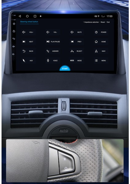 Renault Megane 2 Android Multimedya 9 Inc Hd IPS Ekran 2GB/32GB Kamera Hediyeli indirimleri