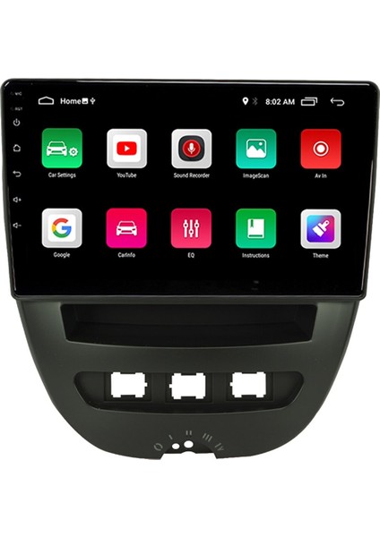Peugeot 107 Citroen C1 Android Multimedya 10 Inc Hd IPS Ekran 2GB/32GB Kamera Hediyeli fiyatları