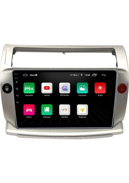 Citroen C4 Android Multimedya Sistemi 9 İnç HD IPS Ekran 2GB RAM 32GB Depolama fiyatları