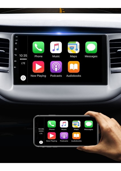 Hyundai Tuscon Android 12 Multimedya 2GB/32GB 9 Inc Hd IPS Ekran Park Kamerası Hediyeli