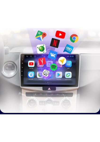 Volkswagen Passat B7 Android 12 Multimedya 2GB/32GB Hd IPS Ekran 10 Inc Kamera Hediyeli fırsatları