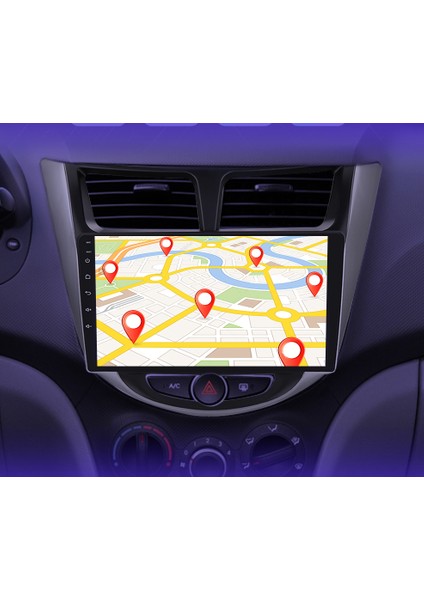 Hyundai Accent Blue 9 inç HD IPS Ekran 2GB RAM 32GB Android 10.1 Araç Multimedya ve Kamera indirimleri