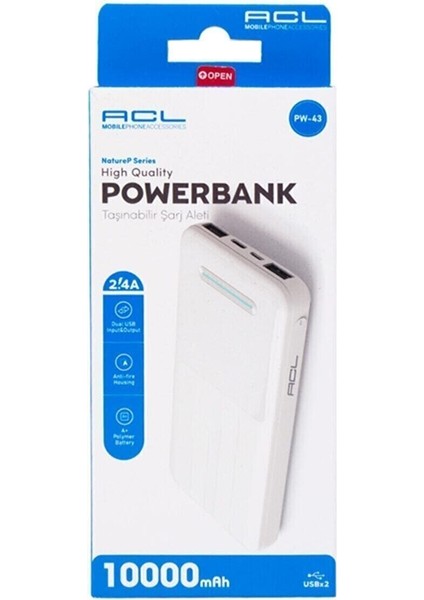 Powerbank PW43 10000 Mah