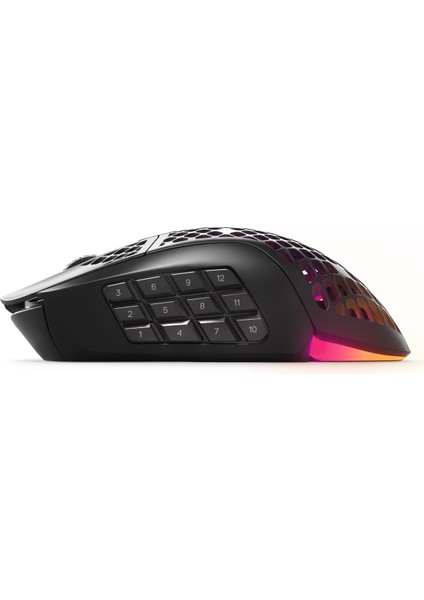 Steelseries Aerox 9 Wireless SSM62618 Optik 18 Tuş 18000 Cpı Rgb Siyah Kablosuz Gaming (Oyuncu) Mouse