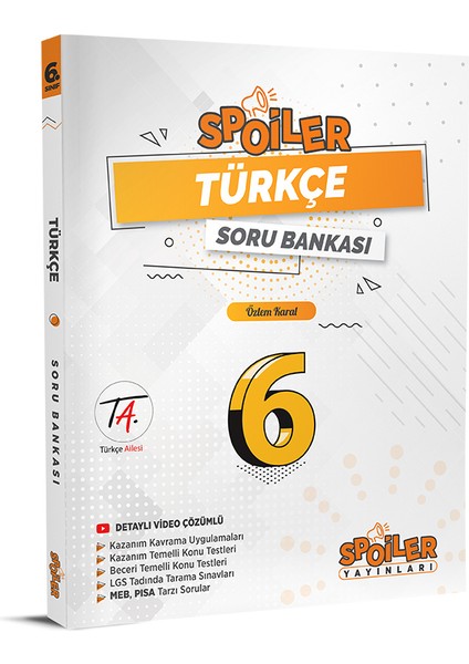 6. Sınıf Türkçe Soru Bankası